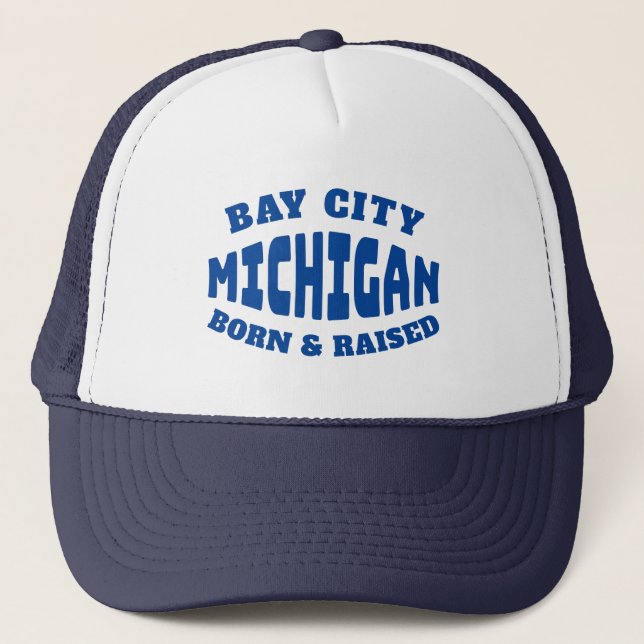 Bay City Michigan Born och Razed Keps (Framsida)