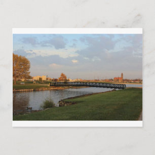 Bay City, Michigan skyline Vykort