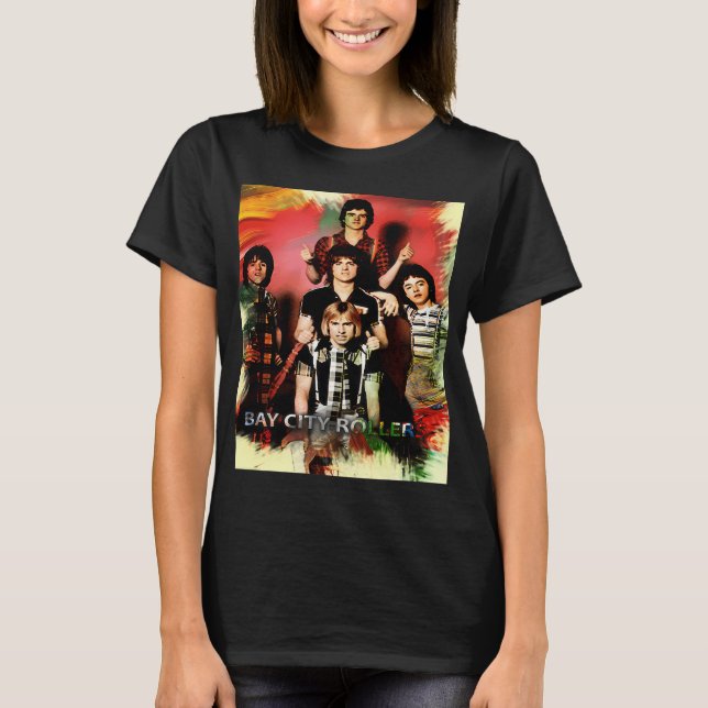 Bay City Rollers Merchandise #1 T Shirt (Framsida)