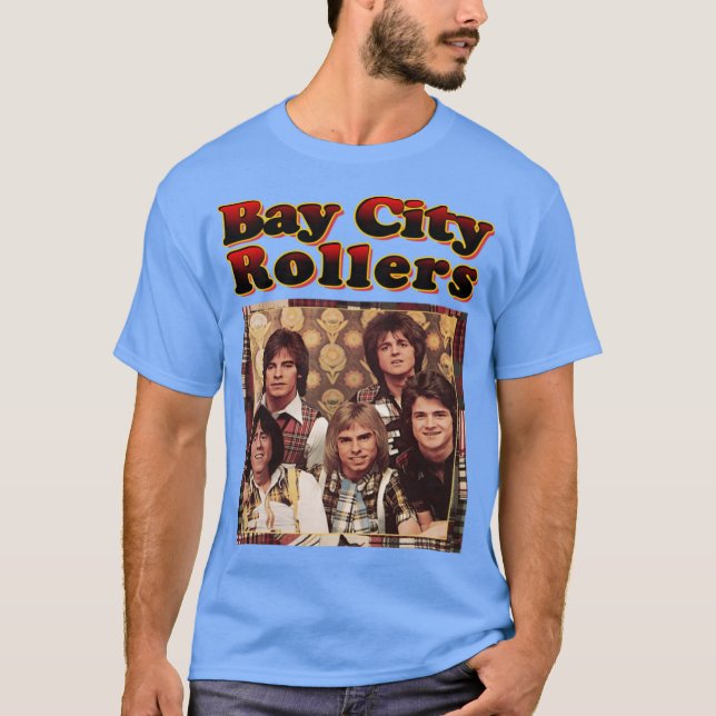 Bay City Rollers vän T Shirt (Framsida)