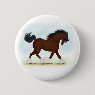 Bay Clydesdale Horse Knapp