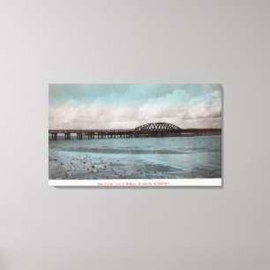 Bay Farm Island BridgeAlameda, CA Canvastryck