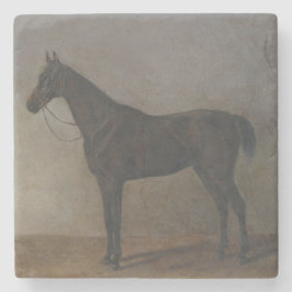 Bay Gelding Horse (av Albrecht Adam) Stenunderlägg