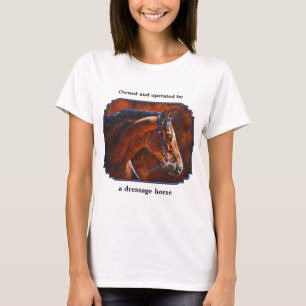 Bay Hanoverian Dressage Horse T Shirt