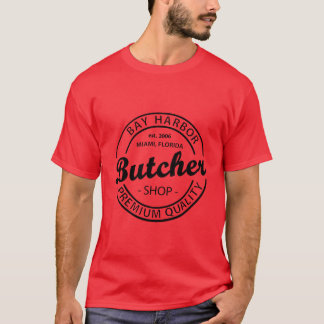 Bay Harbour Butcher Shop Black T Shirt