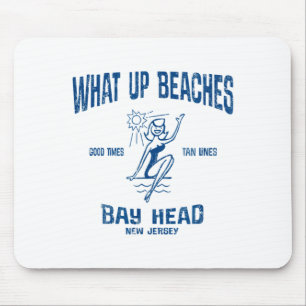 Bay Head New Jersey Nj Rolig Vintage Stränder Tee Musmatta