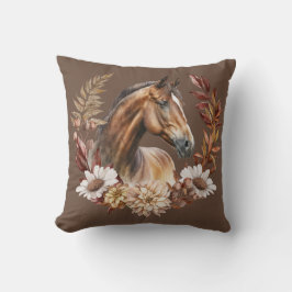 Bay Horse Autumn Wandan Dekorativ kudde