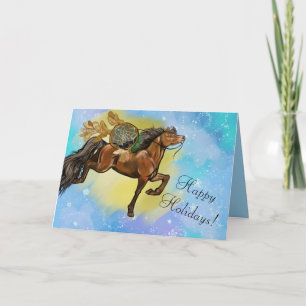 Bay Horse Dreamcatcher jul Helgkort