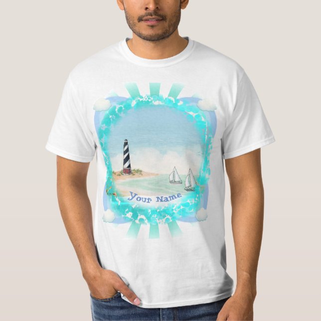 Bay Lighthouse t-shirt (Framsida)