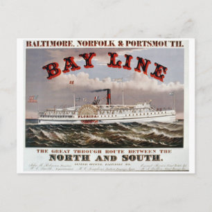 Bay Line - Underbar through Line Vykort