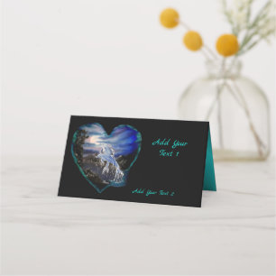 Bay of Night, Dolphin Kärlek Place Card Placeringskort