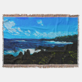 Bay On Road to Hana Maui Abstrakt Mysfilt