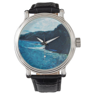 Bay på väg till Hana Maui Abstrakt Armbandsur