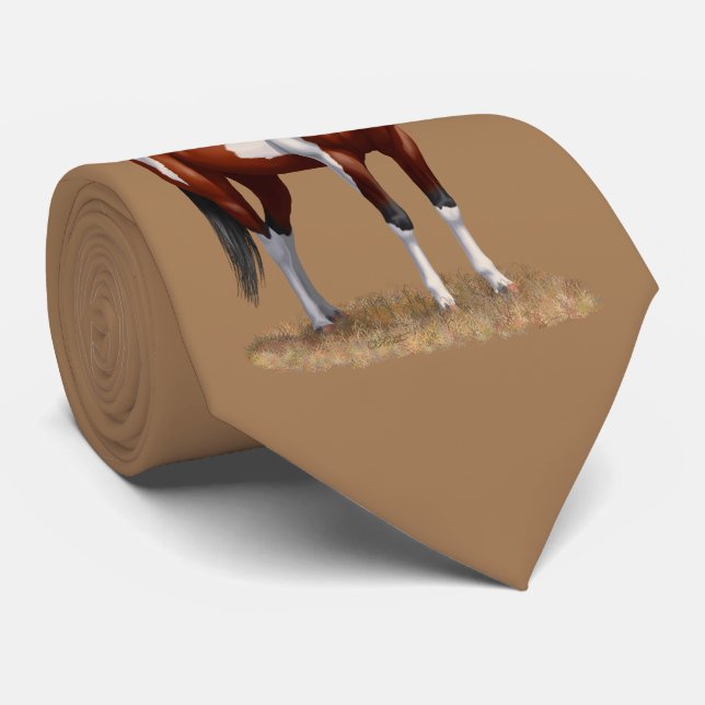 Bay Paint Horse Slips (Rullad)