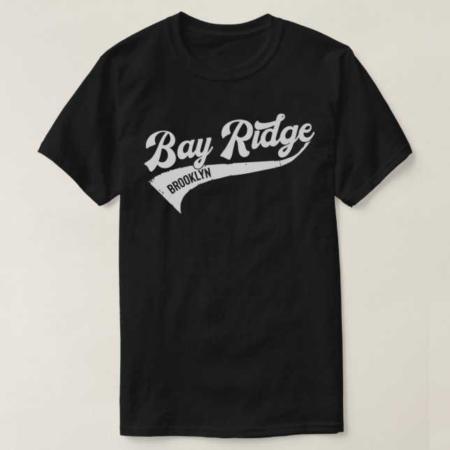 Bay Ridge Brooklyn Design Premium T Shirt (Design framsida)