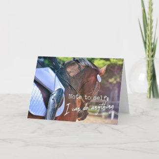 BAY SHOWING Greeting Card Tack Kort