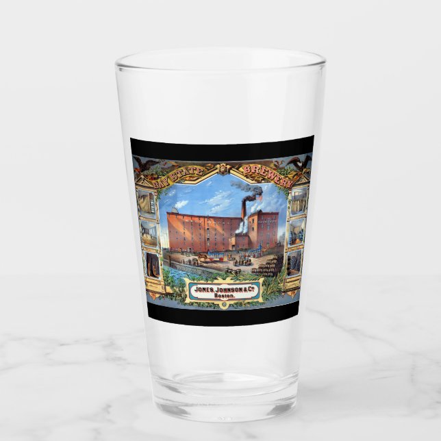 Bay State Brewery Boston Glaskopp (Framsida)