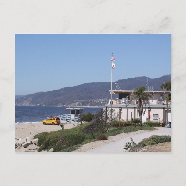 Bay Watch Los Angeles Vykort (Framsida)