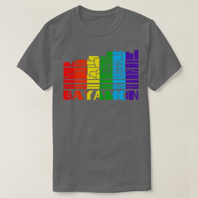 Bayamn Pride Bayamn LGBT Gift LGBTQ Supporter Tee (Design framsida)