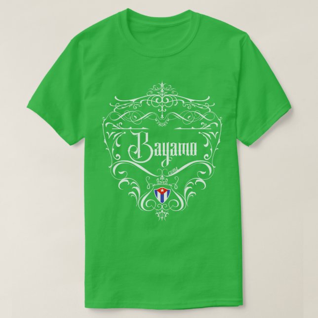 Bayamo-Vintagens utformning 1 T Shirt (Design framsida)