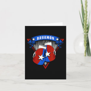 Bayamon Puerto Rico Boxing Glove Puerto Rican Cam Kort