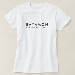 Bayamon Puerto Rico T-Shirt   Koordinater Tee