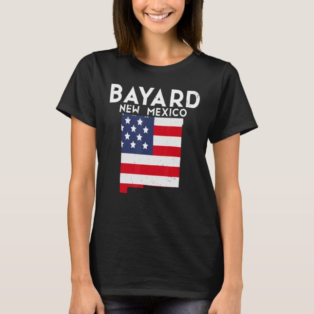 BAYARD USA State America Travel New Mexican New Me T Shirt (Framsida)