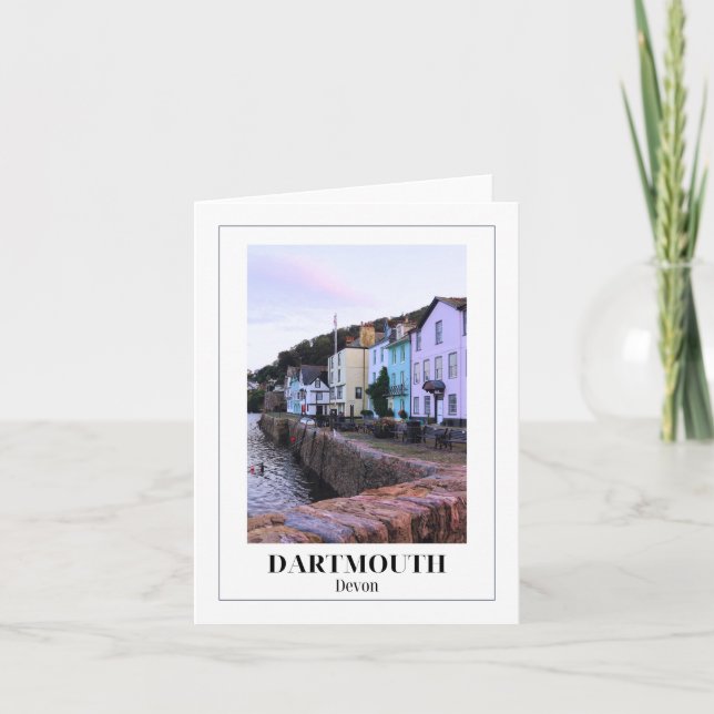 Bayards Cove, Dartmouth, Devon Kort (Framsida)
