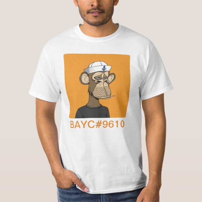 BAYC#9610 Firande T-shirt (Framsida)