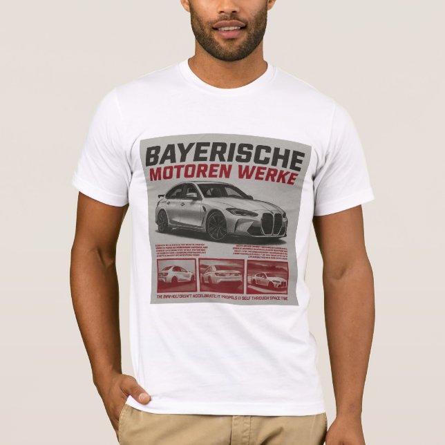 Bayerische Motoren Werke t-shirt  (Framsida)