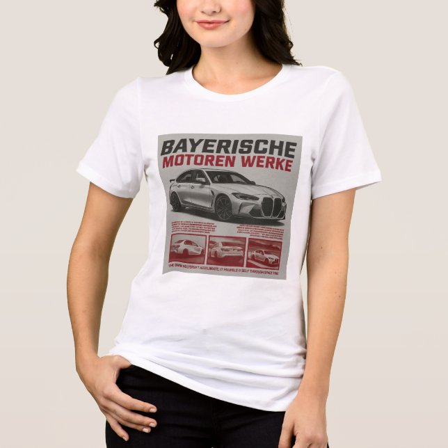Bayerische Motoren Werke woman t-shirt  (Framsida)