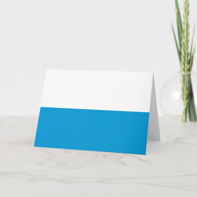 Bayeristisk Flagga Kort (Framsida)