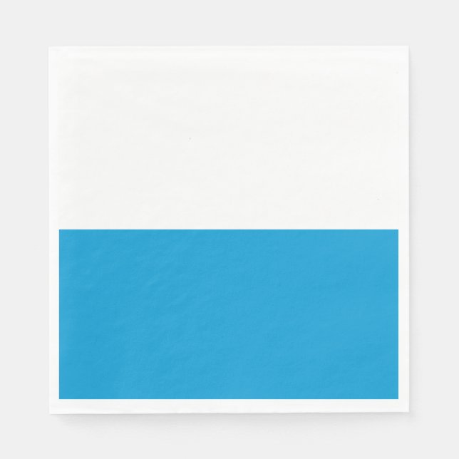 Bayeristisk Flagga Pappersservett (Framsidan)