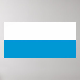 Bayeristisk Flagga Poster