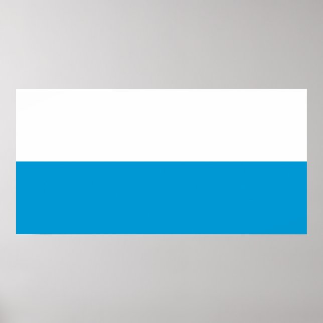 Bayeristisk Flagga Poster (Framsidan)