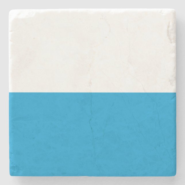 Bayeristisk Flagga Stenunderlägg (Framsidan)