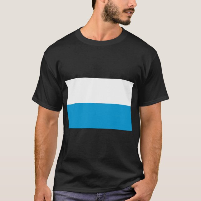 Bayeristisk Flagga T Shirt (Framsida)