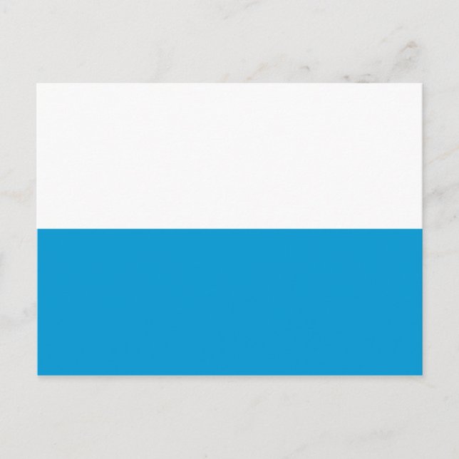 Bayeristisk Flagga Vykort (Framsida)