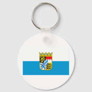 Bayern/Bayern flagga med ärmar Nyckelring