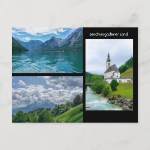 Bayern Berchtesgadener Land - Collage Vykort