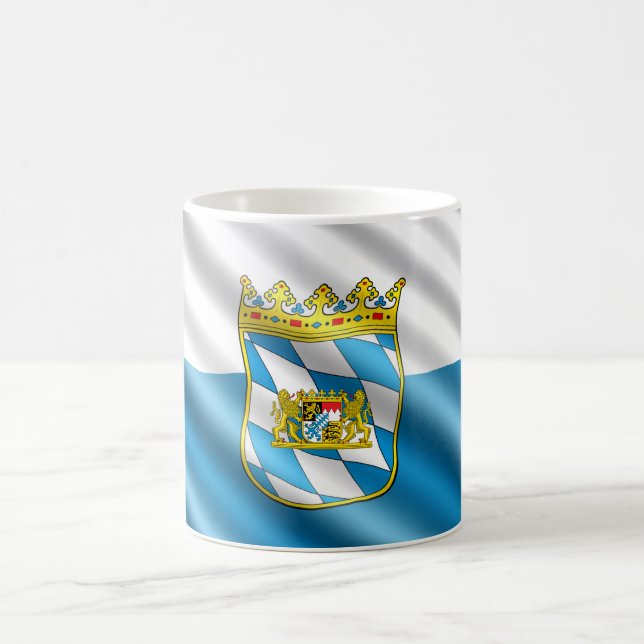 Bayern flagga kaffemugg (Center)