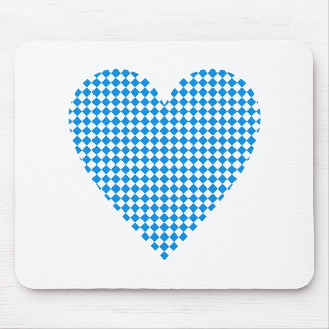 Bayern Herz Rauten Bavaria heart diamonds Musmatta (Framsidan)