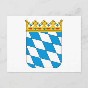 Bayern Jackar Arm Postcard Vykort