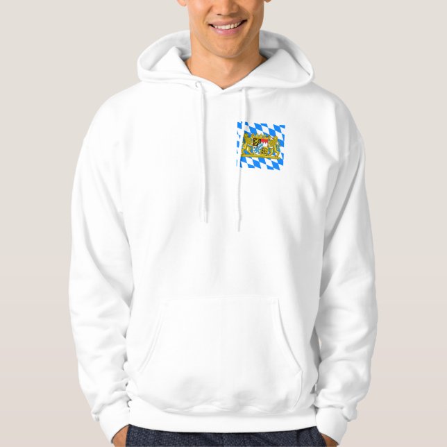 Bayern Jackar om arm Hoodie (Framsida)