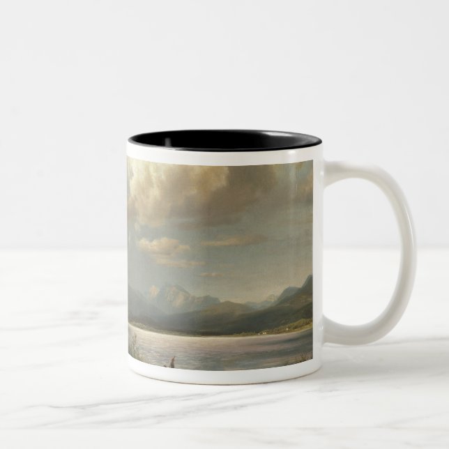 Bayern landskap, 1856 Två-Tonad mugg (Höger)