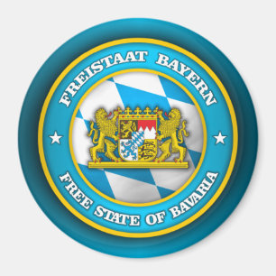 Bayern medaljong magnet