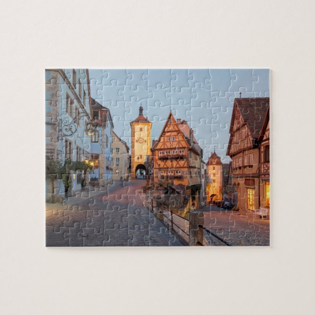 Bayern Rothenburg obder Tauber Pussel (Horisontell)