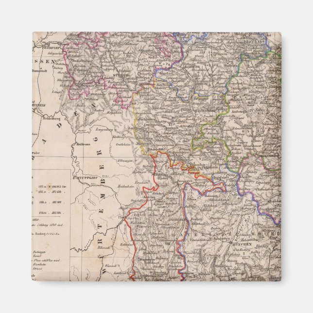 Bayern, Tyskland Magnet (Framsidan)