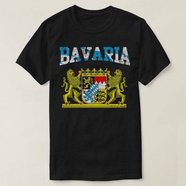 Bayern Tyskland Oktoberfest Tyska bayerska Manar W T Shirt (Design framsida)