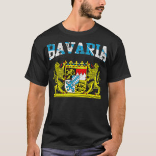Bayern Tyskland Oktoberfest Tyska bayerska Manar W T Shirt